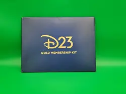 Disney D23 Gold Membership 2025 Kit IAGO Promo & Stitch Pin Exclusive OG Box - Image 1