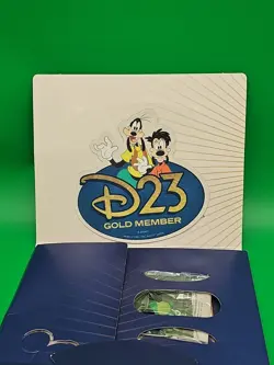 Disney D23 Gold Membership 2025 Kit IAGO Promo & Stitch Pin Exclusive OG Box - Image 2