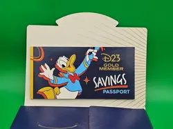 Disney D23 Gold Membership 2025 Kit IAGO Promo & Stitch Pin Exclusive OG Box - Image 3