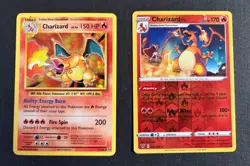 Pokemon Card Charizard 11/108 XY Evolutions Holo Rare NM and Reverse Holo - Image 1