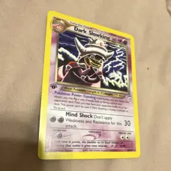 Pokemon Dark Slowking Neo Destiny 1st Edition Card 20/105 - Image 1