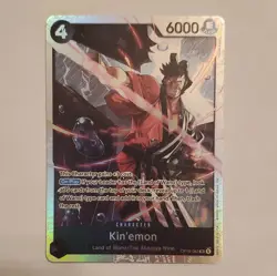 Bandai One Piece Card Game Kin'emon OP16-082 SR Alt Art Foil Character 6000 Eng - Image 1