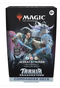 Lot of 2- Magic The Gathering Tarkir Dragonstorm Commander Kit - Jeskai Striker - Image 3