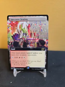 Spectator Seating (Extended Art) - 495 - MSC - NM - MTG Magic the Gathering - Image 1