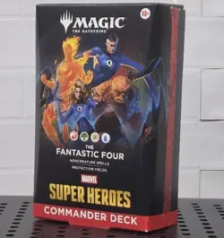Magic The Gathering Marvel Super Heroes Commander Deck - Fantastic Four 🔥 - Image 1