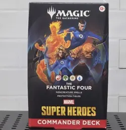Magic The Gathering Marvel Super Heroes Commander Deck - Fantastic Four 🔥 - Image 2