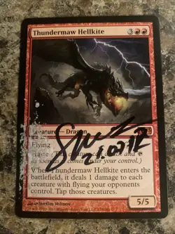 Thundermaw Hellkite Core Set 2013 (M13) Regular Signed By The Artist - Image 1