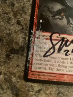 Thundermaw Hellkite Core Set 2013 (M13) Regular Signed By The Artist - Image 4