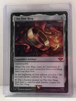 The One Ring - MTG Lord Of The Rings Tales Of Middle Earth - Regular M/NM - Image 1