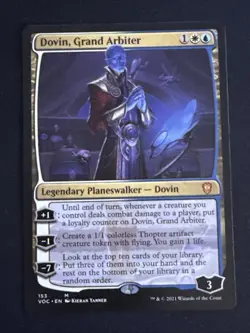 1x Dovin, Grand Arbiter (153) Innistrad: Crimson Vow Commander LP MTG Magic x1 - Image 1
