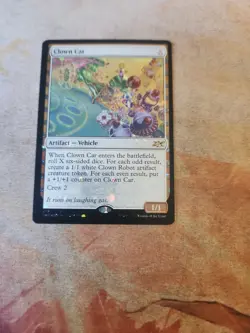 Clown Car GALAXY FOIL Unfinity MTG NM - Image 1
