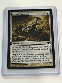 *foil AJANI'S PRESENCE Journey Into Nyx MTG Magic the Gathering - Image 1