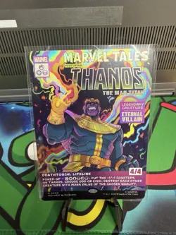MTG Thanos, The Mad Titan Borderless Foil M 0400 MSH Marvel Super Heroes - Image 2