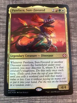 Pantlaza, Sun-Favored #4 (Foil) (NM) Lost Caverns of Ixalan LCC Magic MTG - Image 1