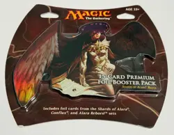 Magic The Gathering MTG Premium Foil Booster Pack Shards of Alara Block NEW - Image 1