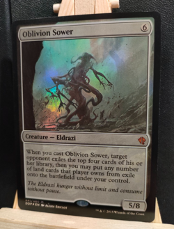 Oblivion Sower FOIL - Duel Decks - Mythic - NM (see pics) MTG - Image 1