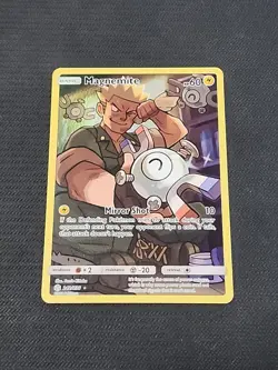 Pokemon Cosmic Eclipse "Magnemite" 242/236 / Secret Rare / Near Mint - Image 1