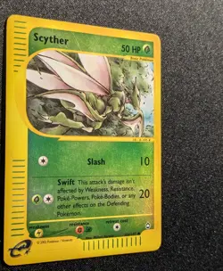 Pokemon AQUAPOLIS - #106/147 Scyther - Reverse Holo - ENG - Lightly Played - Image 5