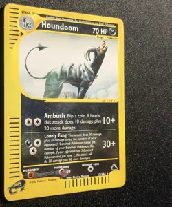 Pokemon SKYRIDGE - #12/144 Houndoom - Reverse Holo - ENG - Lightly Played - Image 5