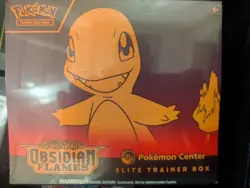 Pokemon Center Obsidian Flames ETB Elite Trainer Box New Sealed - Image 1