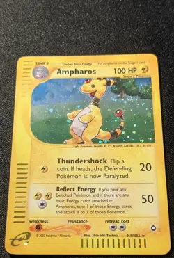 Pokemon AQUAPOLIS - #H1/H32 Ampharos - Holo - ENG - Lightly Played/Near Mint - Image 4