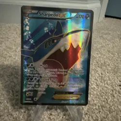 Pokemon Sharpedo EX Full Art Holo XY Primal Clash 152/160 170 HP Ultra Rare - Image 1