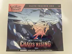 Pokemon TCG: Chaos Rising Elite Trainer Box with Case - New, Factory Sealed ETB - Image 1