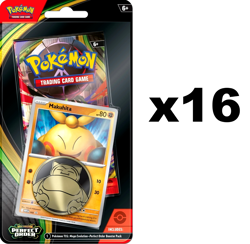 16 Pokemon TCG ME03 Perfect Order Checklane Packs Factory Sealed Blister Box - Image 1