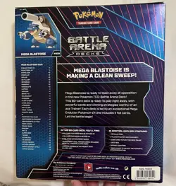 Pokemon Mega Blastoise Battle Arena Deck Box Factory Sealed Box - Image 3