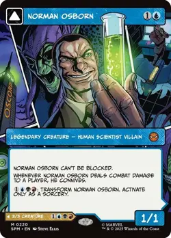 Norman Osborn Showcase Marvel's Spider-Man NM MTG - Image 1