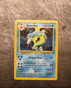 Pokemon TCG Gyarados Base Set 6/102 Holo - Image 1