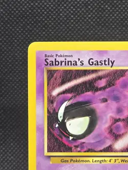 Sabrina's Gastly - Pokemon Gym Heroes #093/132 VINTAGE 2000 WOTC - Image 2