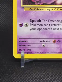 Sabrina's Gastly - Pokemon Gym Heroes #093/132 VINTAGE 2000 WOTC - Image 4