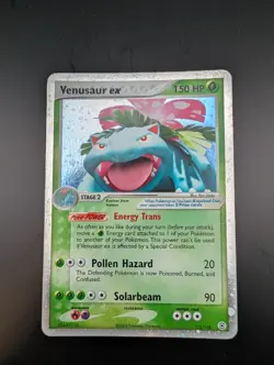 Venusaur ex Holo Foil FireRed & LeafGreen 112/112 Pokemon MP Fire Red Leaf Green - Image 1