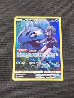 Pokemon Cosmic Eclipse "Wishiwashi" 240/236 / Secret Rare / Near Mint - Image 1