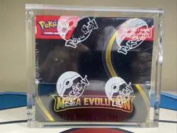 Pokemon TCG Mega Evolution Enhanced Factory Sealed Booster Box Includes 1 Promo - Image 1