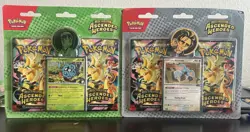 Pokemon TCG 2 Lot Ascended Heroes 2 Pack Blister Bundle Larry Erika Sealed Promo - Image 1