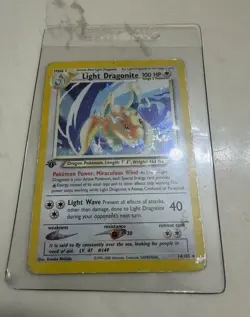 First edition Light Dragonite 14/105 Neo Destiny Holo Rare English - Image 1