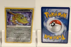 Radiant Steelix 124 NEAR MINT Lost Origin 196 Pokemon - Image 1