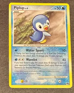 Piplup - POP Series 9 - 16/17 - Non-Holo Promo - Pokemon TCG - MP - Image 1