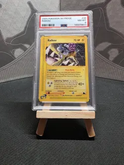 2003 Pokemon Skyridge Raikou Non-Holo Rare #28 - PSA 8 - Image 1