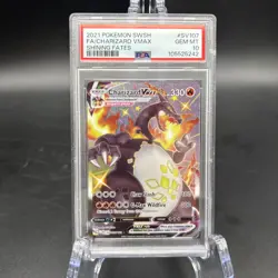 PSA 10 GEM MT Charizard VMAX SV107/SV122 Pokemon Shining Fates - Image 1