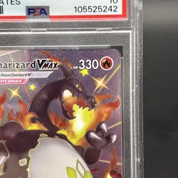 PSA 10 GEM MT Charizard VMAX SV107/SV122 Pokemon Shining Fates - Image 3