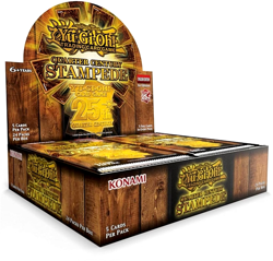 Yu-Gi-Oh! 25th Anniversary Quarter Century Stampede Booster Box Sealed New - Image 1