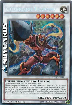 GUERRIERO TRAPANO • (Drill Warrior) • Segreta • LC5D IT038 • 1Ed • Yugioh! - Image 1