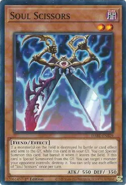 1x Soul Scissors - 1st Edition NM Eng YuGiOh - Darkwing Blast - Image 1