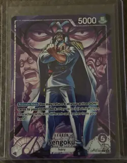 Bandai One Piece Card Game Sengoku OP16-060 L Leader Alt Art Foil EN 5000 - Image 3