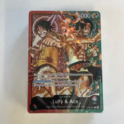 ONE PIECE TCG: (ST-30) Starter Deck EX: Luffy & Ace BRICK ONLY SEALED! - Image 1
