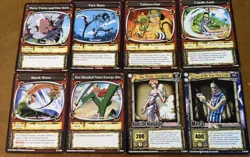 One Piece Collectible Card Game 2006 8 Card Lot Nami Usopp Zolo Sanji Technique - Image 1