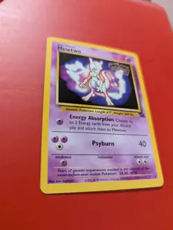 Mewtwo Black Star Promo #3 Pokemon The First Movie 1999 WoTC - Image 2